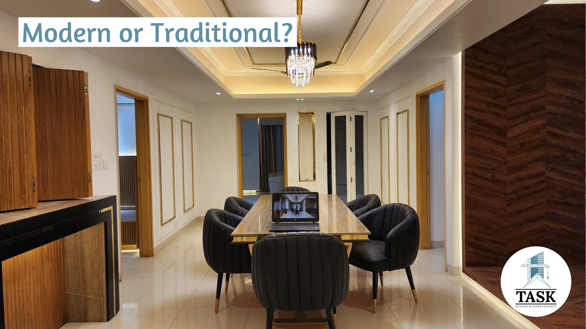 Modern vs traditional home interior design in Dhaka — Task Design & Consultancy