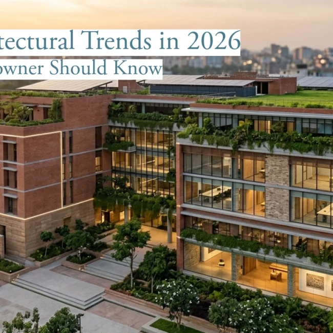 Architectural trends in 2026 — sustainable and modern building design in Dhaka