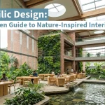 Biophilic design interior with natural materials and green walls — Task Design & Consultancy Dhaka