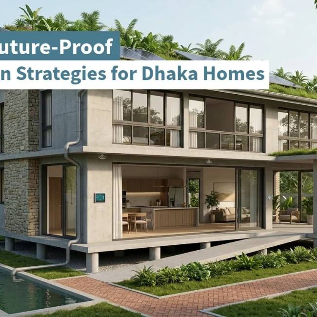 future-proof home design modern interior Dhaka Bangladesh