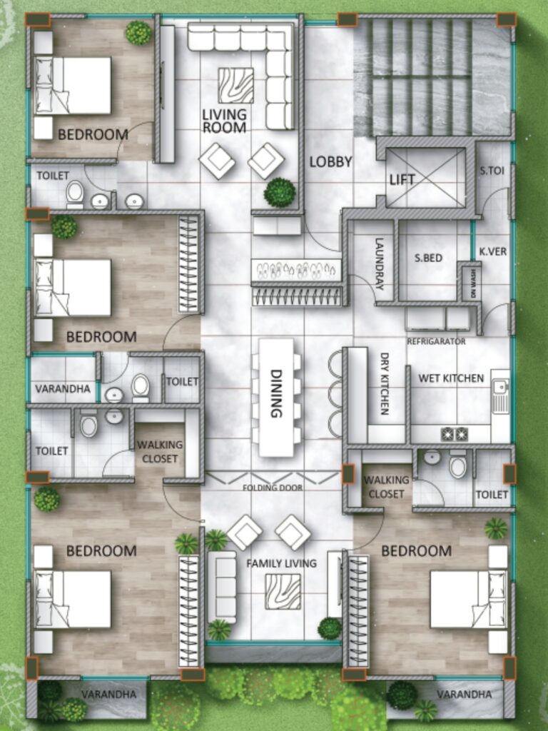 Barakah Typical Floor Plan by TASK DNC