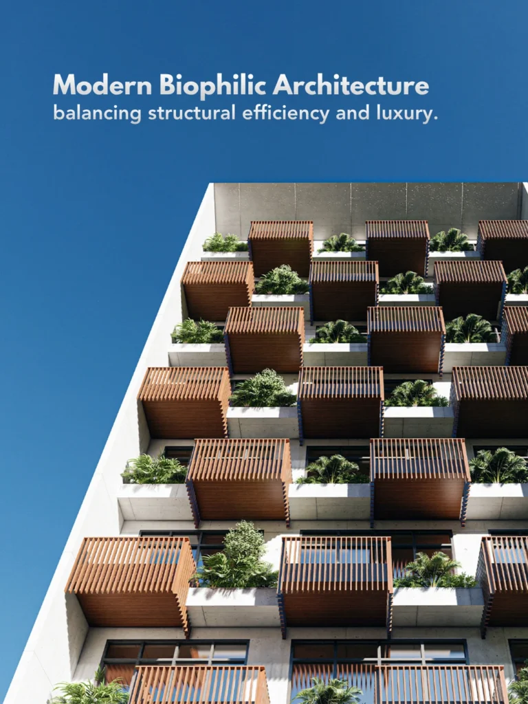 Saroar's front facade biophilic design at Jolshiri Abashon by Task Design & Consultancy
