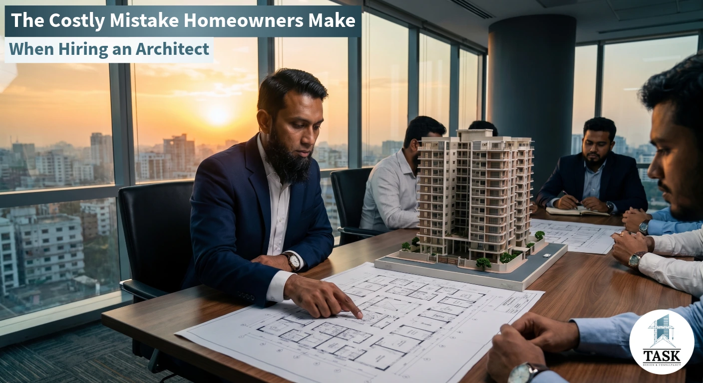 Interior design Dhaka — how to choose the right architect for your project, Task Design & Consultancy