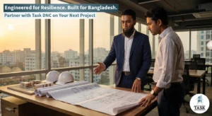 A display of top sustainable building materials bangladesh architectural projects use - Task Design & Consultancy