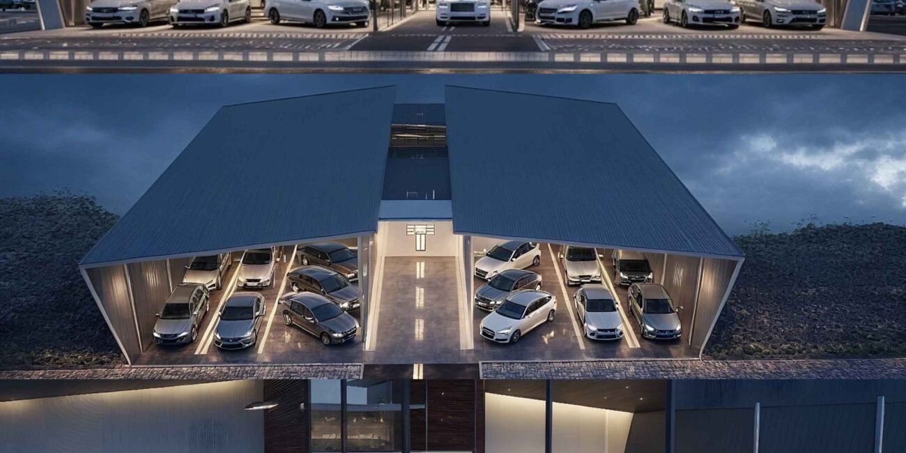 ECB Car Showroom by TASK Design & Consultancy